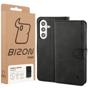 Etui z klapką Bizon Case Pocket do Samsung Galaxy A57 5G czarne