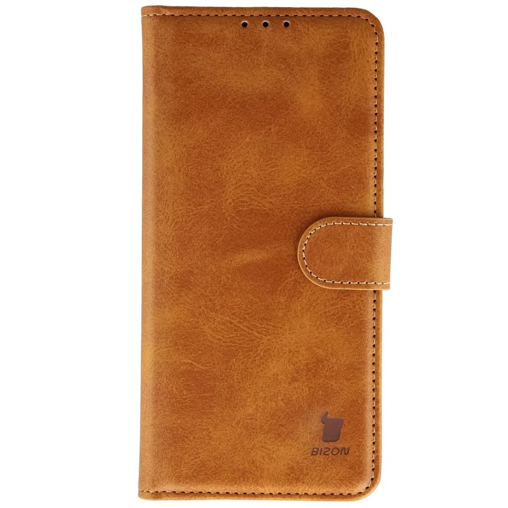 Etui z klapką Bizon Case Pocket do Samsung Galaxy A57 5G brązowe