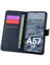 Etui z klapką Bizon Case Pocket do Samsung Galaxy A57 5G granatowe