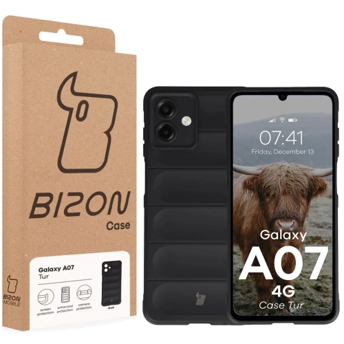 Pancerne etui Bizon Case Tur do Samsung Galaxy A07 4G czarne
