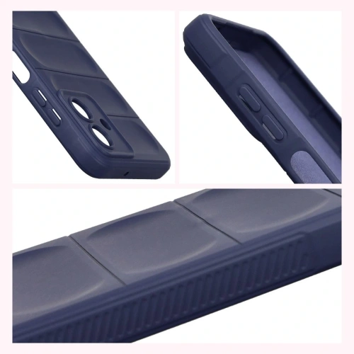 Pancerne etui Bizon Case Tur do Samsung Galaxy A07 4G granatowe