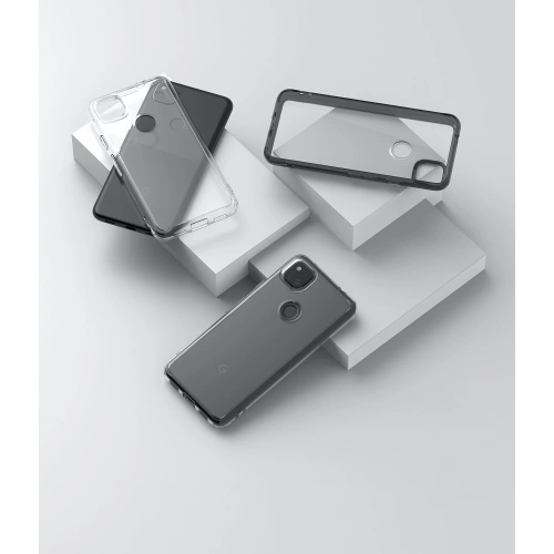 Etui Ringke Fusion Google Pixel 4a Smoke Black