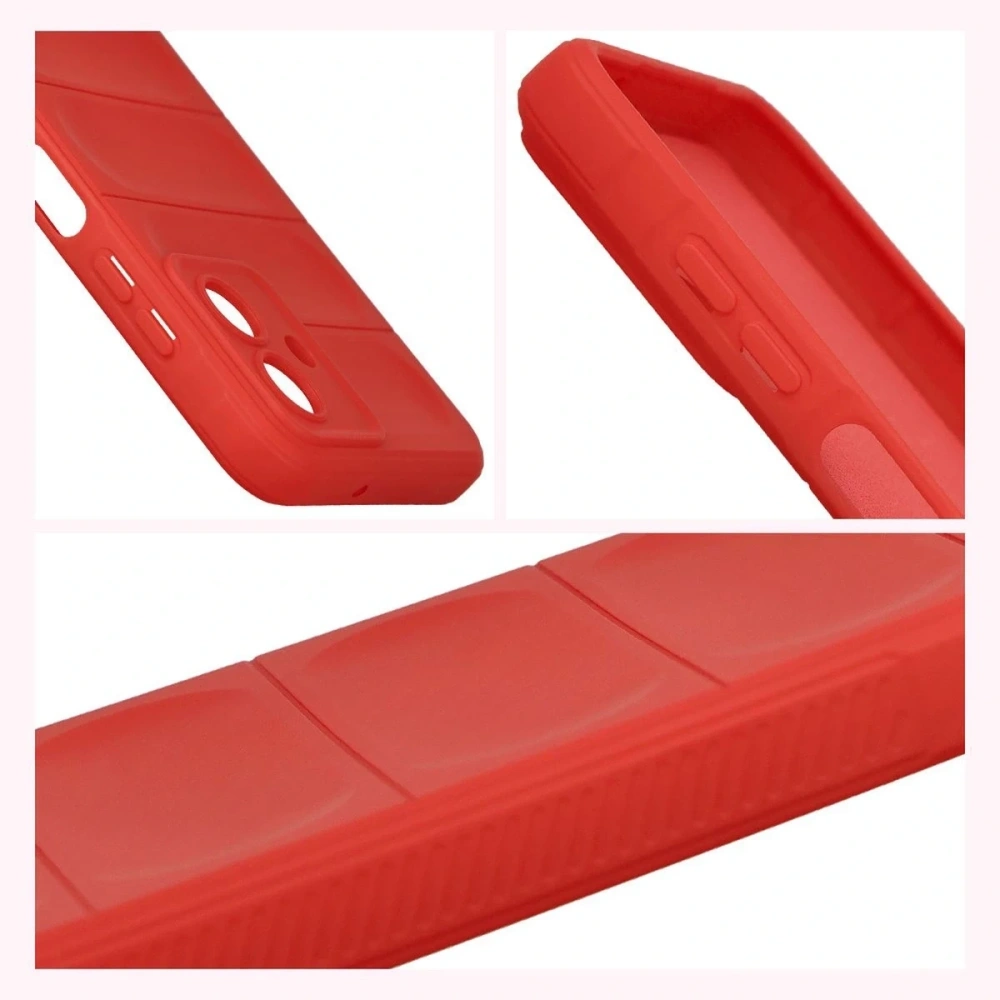 Pancerne etui Bizon Case Tur do Samsung Galaxy A07 4G czerwone