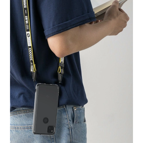 Etui Ringke Fusion Google Pixel 4a Smoke Black