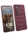 Pancerne etui Bizon Case Tur do Samsung Galaxy S26 Ultra burgundowe