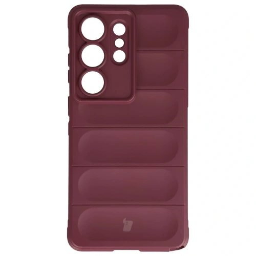 Pancerne etui Bizon Case Tur do Samsung Galaxy S26 Ultra burgundowe
