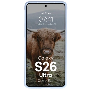 Pancerne etui Bizon Case Tur do Samsung Galaxy S26 Ultra jasnoniebieskie