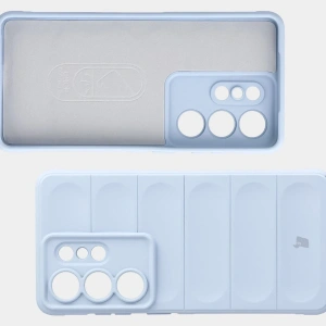 Pancerne etui Bizon Case Tur do Samsung Galaxy S26 Ultra jasnoniebieskie