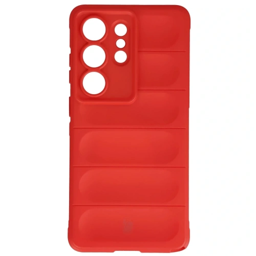 Pancerne etui Bizon Case Tur do Samsung Galaxy S26 Ultra czerwone