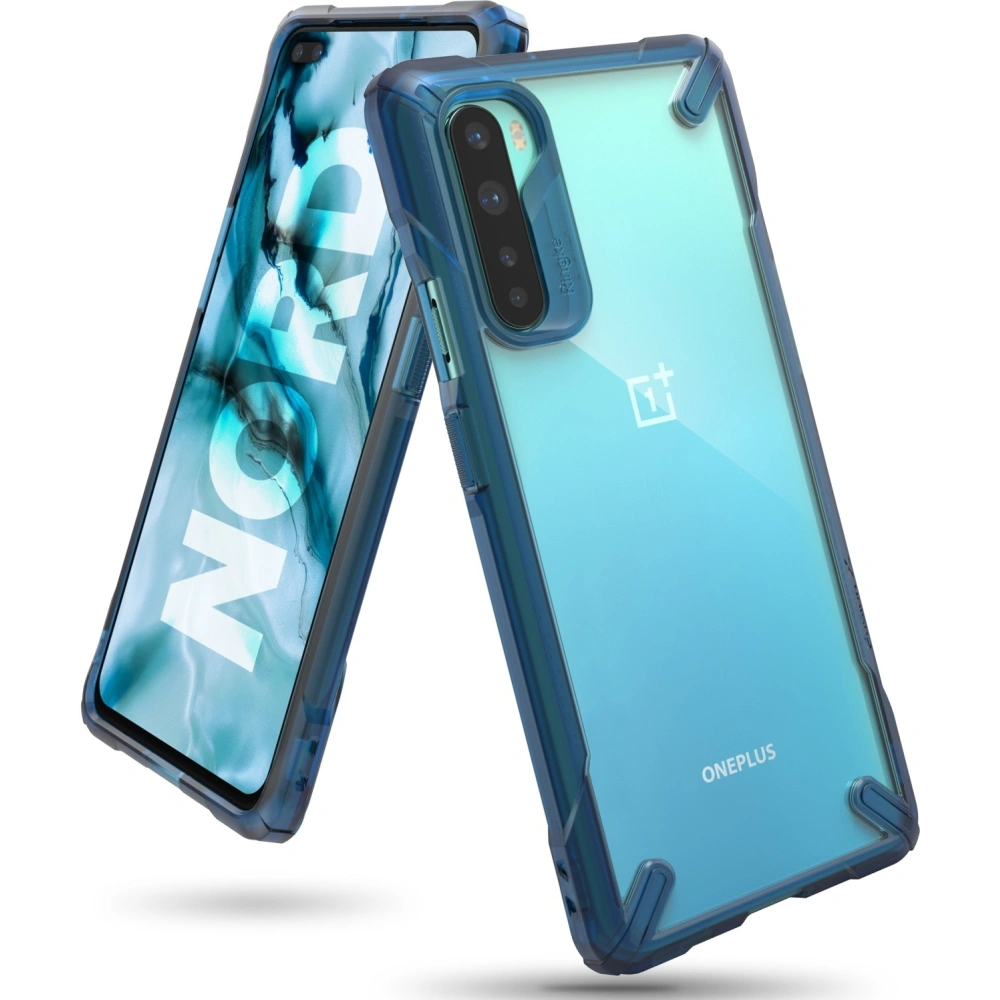 Wholesale Ringke Fusion-X OnePlus Nord Space Blue - RGK1241BLU - {ean13} - Hurt