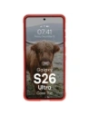 Pancerne etui Bizon Case Tur do Samsung Galaxy S26 Ultra czerwone