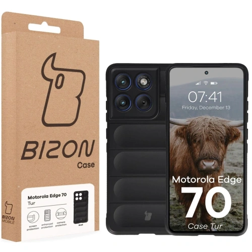 Pancerne etui Bizon Case Tur do Motorola Edge 70 czarne