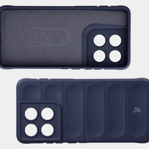 Pancerne etui Bizon Case Tur do Motorola Edge 70 granatowe