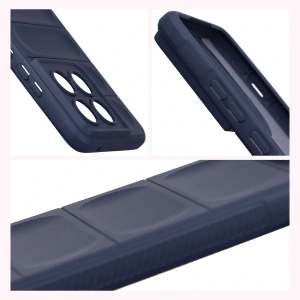 Pancerne etui Bizon Case Tur do Motorola Edge 70 granatowe