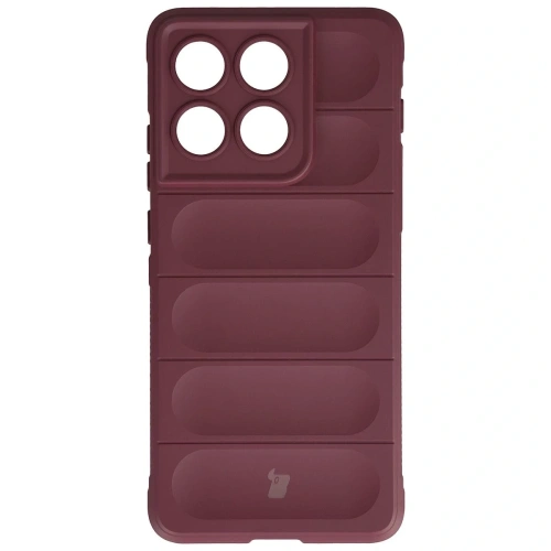 Pancerne etui Bizon Case Tur do Motorola Edge 70 burgundowe