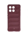 Pancerne etui Bizon Case Tur do Motorola Edge 70 burgundowe
