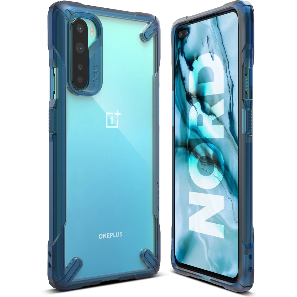 Wholesale Ringke Fusion-X OnePlus Nord Space Blue - RGK1241BLU - {ean13} - Hurt