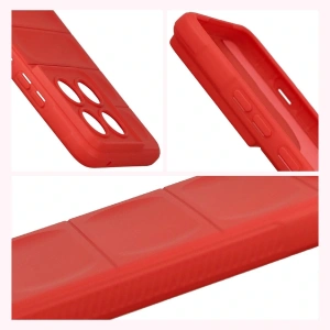 Pancerne etui Bizon Case Tur do Motorola Edge 70 czerwone