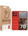Pancerne etui Bizon Case Tur do Motorola Edge 70 czerwone