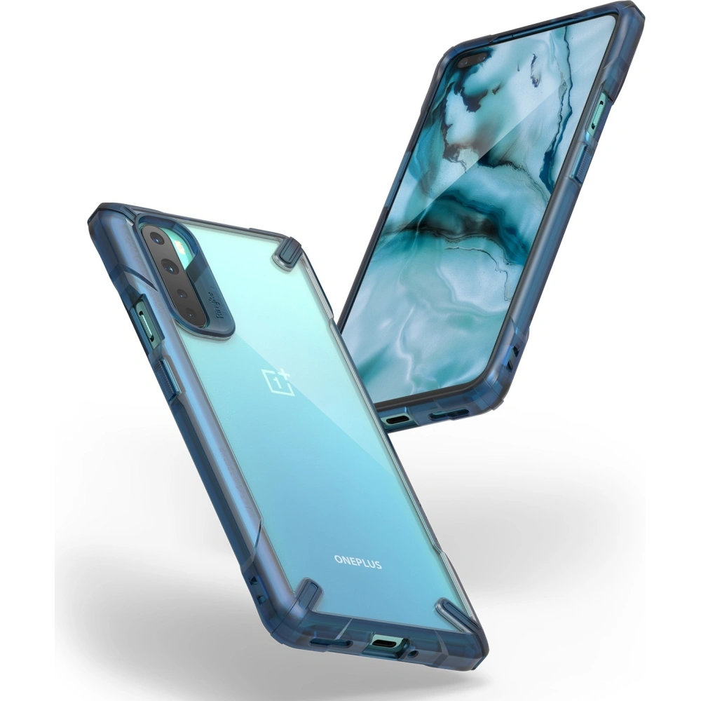 Wholesale Ringke Fusion-X OnePlus Nord Space Blue - RGK1241BLU - {ean13} - Hurt