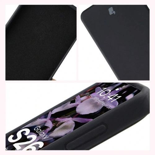 Silikonowe etui Bizon Soft Case do Samsung Galaxy S26 czarne