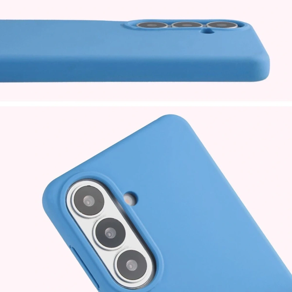 Silikonowe etui Bizon Soft Case do Samsung Galaxy S26 niebieskie