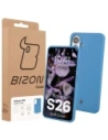Silikonowe etui Bizon Soft Case do Samsung Galaxy S26 niebieskie