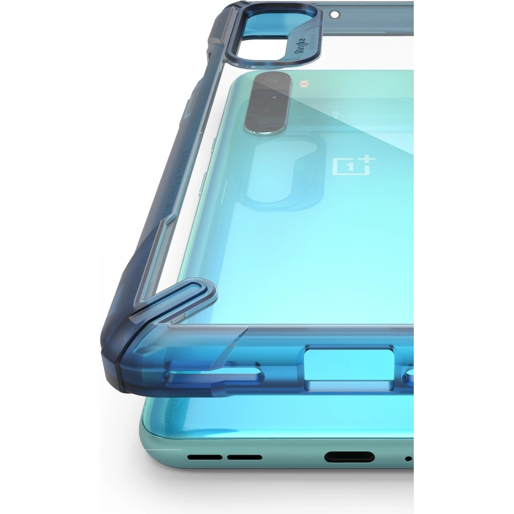 Wholesale Ringke Fusion-X OnePlus Nord Space Blue - RGK1241BLU - {ean13} - Hurt