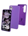 Silikonowe etui Bizon Soft Case do Samsung Galaxy S26 fioletowe