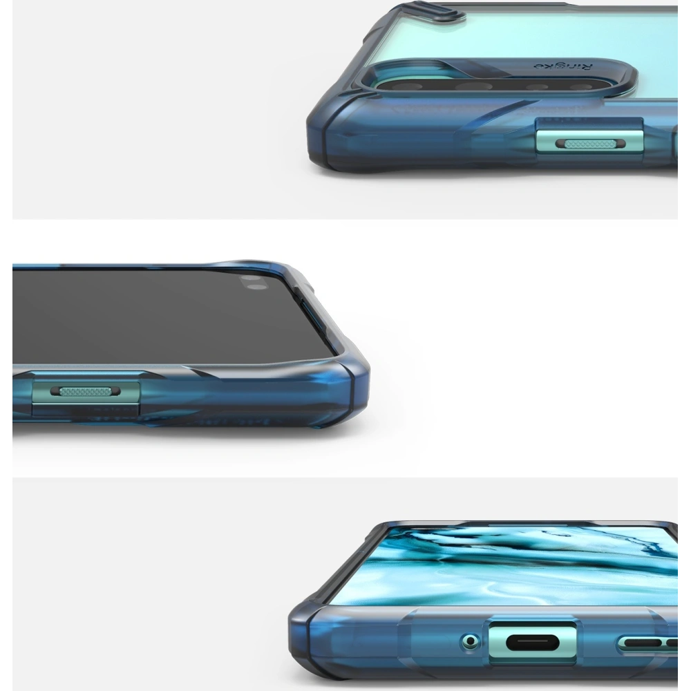 Wholesale Ringke Fusion-X OnePlus Nord Space Blue - RGK1241BLU - {ean13} - Hurt