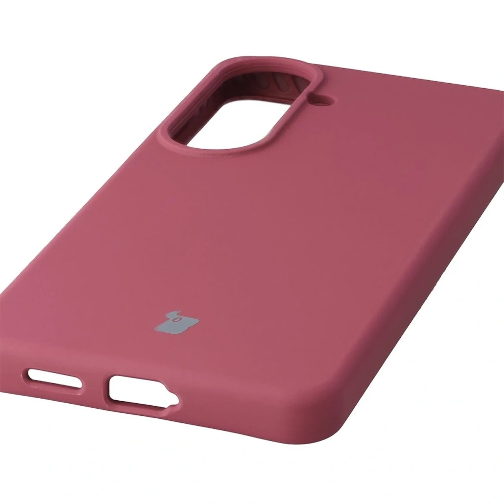 Silikonowe etui Bizon Soft Case do Samsung Galaxy S26 ciemnofioletowe