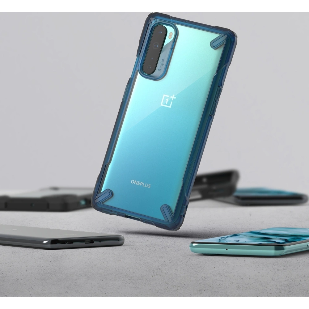 Wholesale Ringke Fusion-X OnePlus Nord Space Blue - RGK1241BLU - {ean13} - Hurt