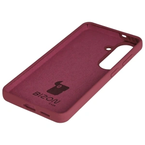 Silikonowe etui Bizon Soft Case do Samsung Galaxy S26 ciemnofioletowe