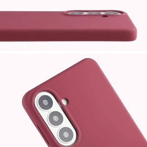 Silikonowe etui Bizon Soft Case do Samsung Galaxy S26 Plus ciemnofioletowe