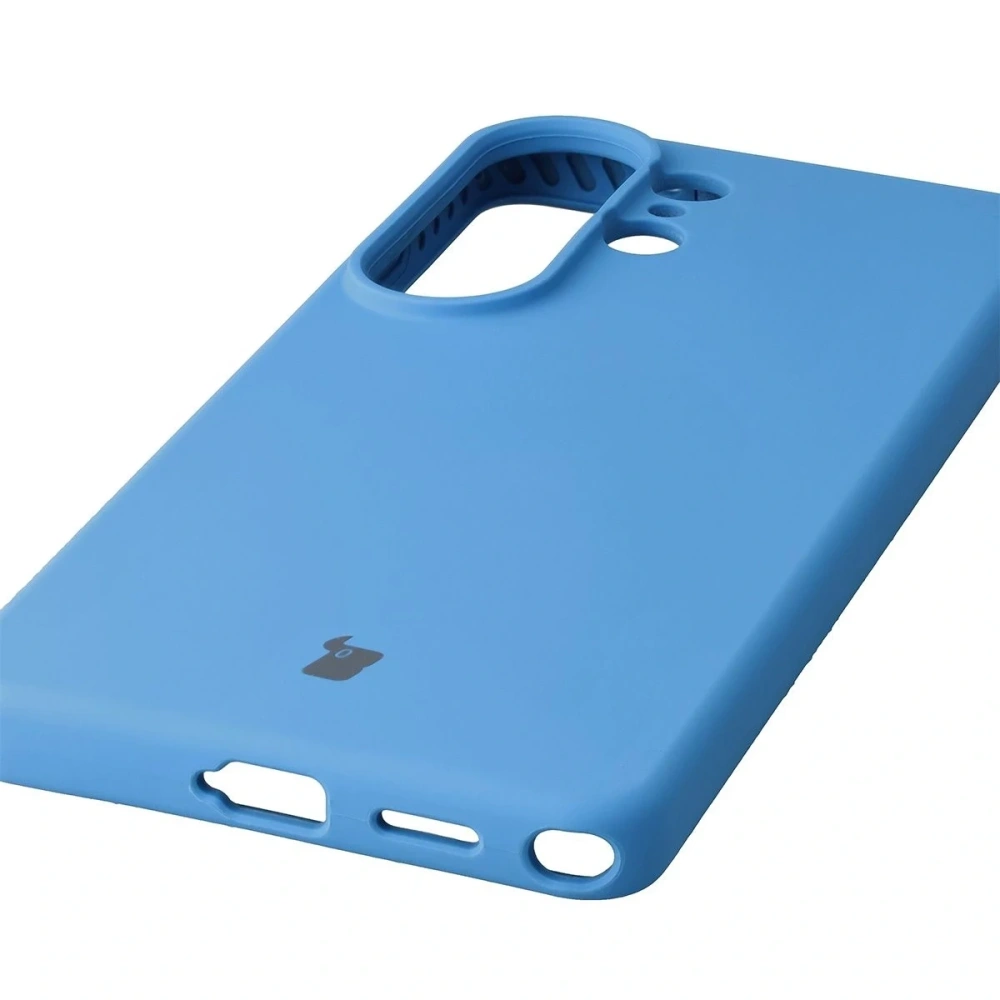Silikonowe etui Bizon Soft Case do Samsung Galaxy S26 Ultra niebieskie