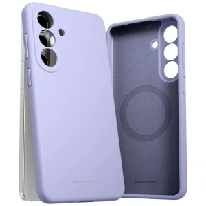 Etui Mercury Pure MagSafe Silicone do Samsung Galaxy S26+ Plus lawendowa szarość