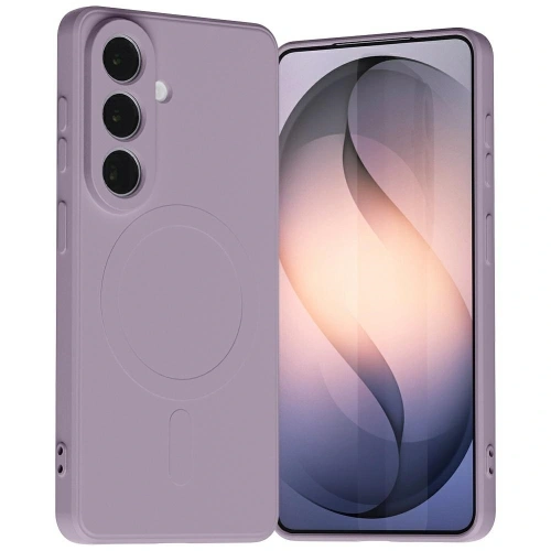 Etui Mercury Semi-Silicone MagSafe do Samsung Galaxy S26 liliowy fiolet