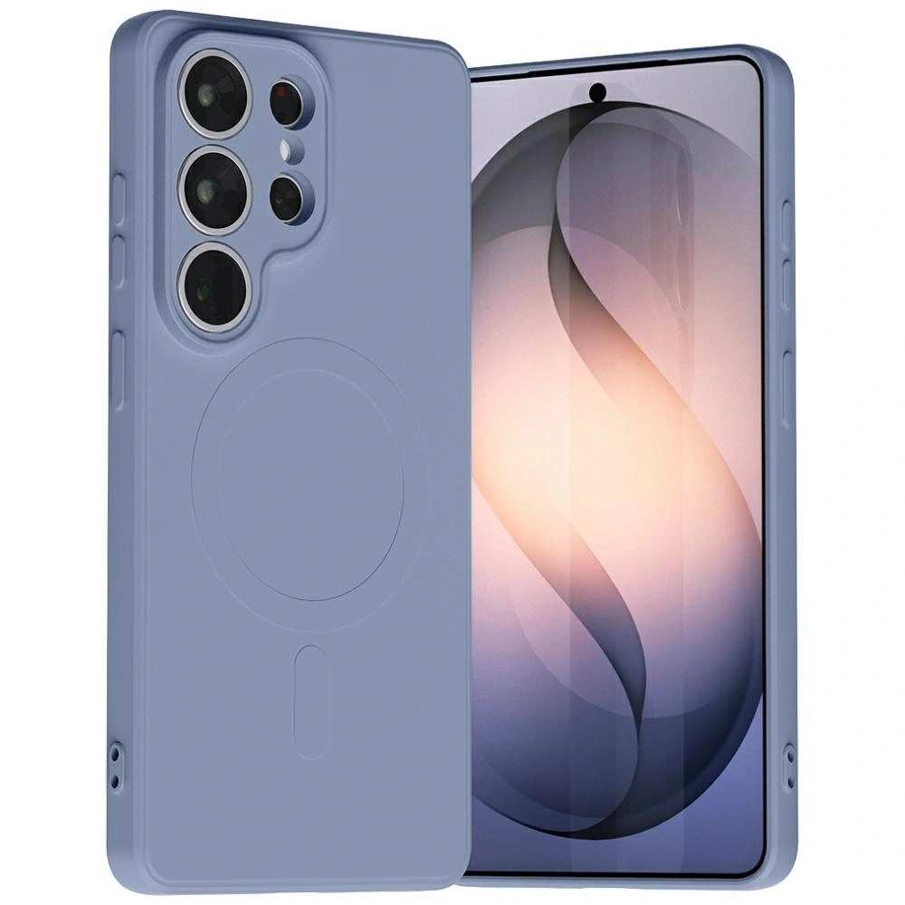 Etui Mercury Semi-Silicone MagSafe do Samsung Galaxy S26 Ultra lawendowa szarość