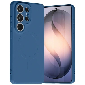 Etui Mercury Semi-Silicone MagSafe do Samsung Galaxy S26 Ultra niebieski