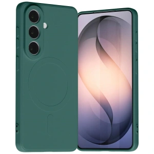 Etui Mercury Semi-Silicone MagSafe do Samsung Galaxy S26 zielony