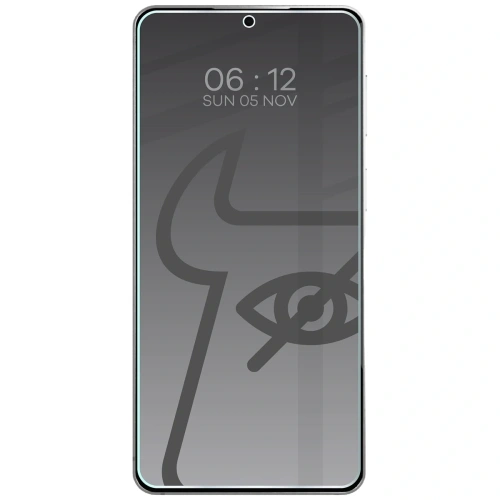 Prywatyzujące szkło hartowane Bizon Glass Clear Shadow do Samsung Galaxy S26 przyciemniane