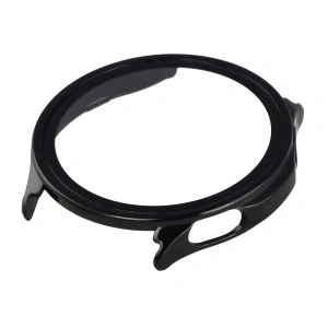 Etui ze szkłem do zegarka Bizon Case Watch Adamo do OnePlus Watch Lite 45 mm / Oppo Watch S 45 mm czarne