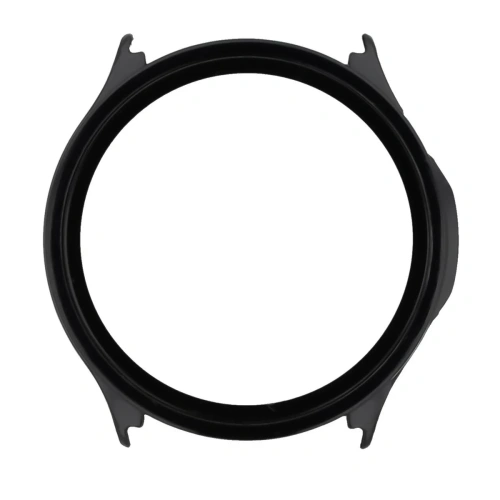 Etui ze szkłem do zegarka Bizon Case Watch Adamo do OnePlus Watch Lite 45 mm / Oppo Watch S 45 mm czarne