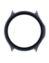 Etui ze szkłem do zegarka Bizon Case Watch Adamo do OnePlus Watch Lite 45 mm / Oppo Watch S 45 mm granatowe