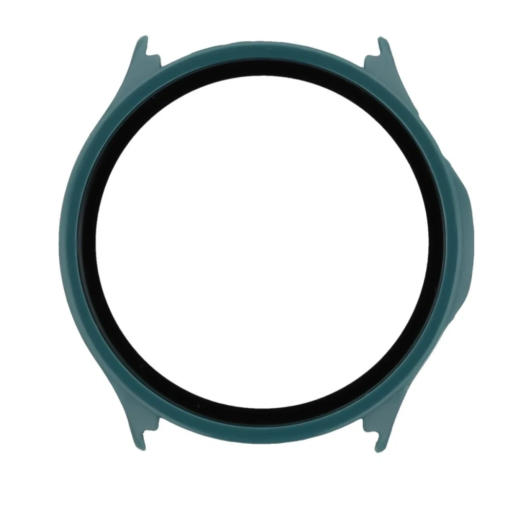 Etui ze szkłem do zegarka Bizon Case Watch Adamo do OnePlus Watch Lite 45 mm / Oppo Watch S 45 mm zielone
