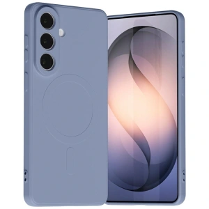 Etui Mercury Semi-Silicone MagSafe do Samsung Galaxy S26+ Plus lawendowa szarość