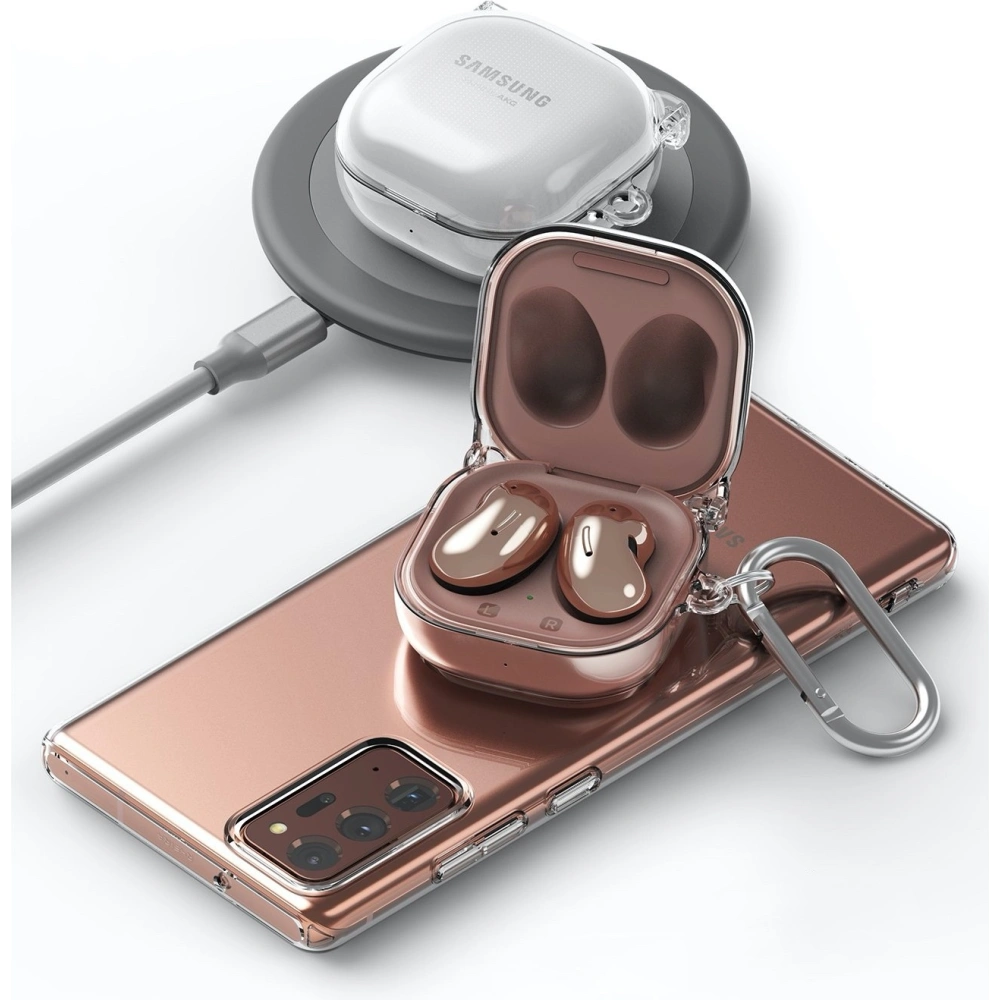 Hurtownia GSM - Etui Ringke Hinge Case Samsung Galaxy Buds 2/2 Pro/Live/Pro Clear - RGK1243CL - {ean13} - Hurt