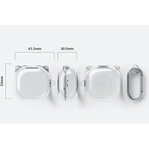 Hurtownia GSM - Etui Ringke Hinge Case Samsung Galaxy Buds 2/2 Pro/Live/Pro Klar - RGK1243CL - {ean13} - Hurt