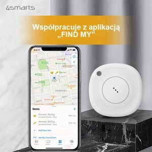 Lokalizator 4smarts Location FinderSkyTag White 458860