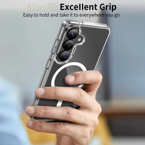 Etui Tech-Protect Flexair Hybrid MagSafe do Samsung Galaxy S26+ Plus Clear